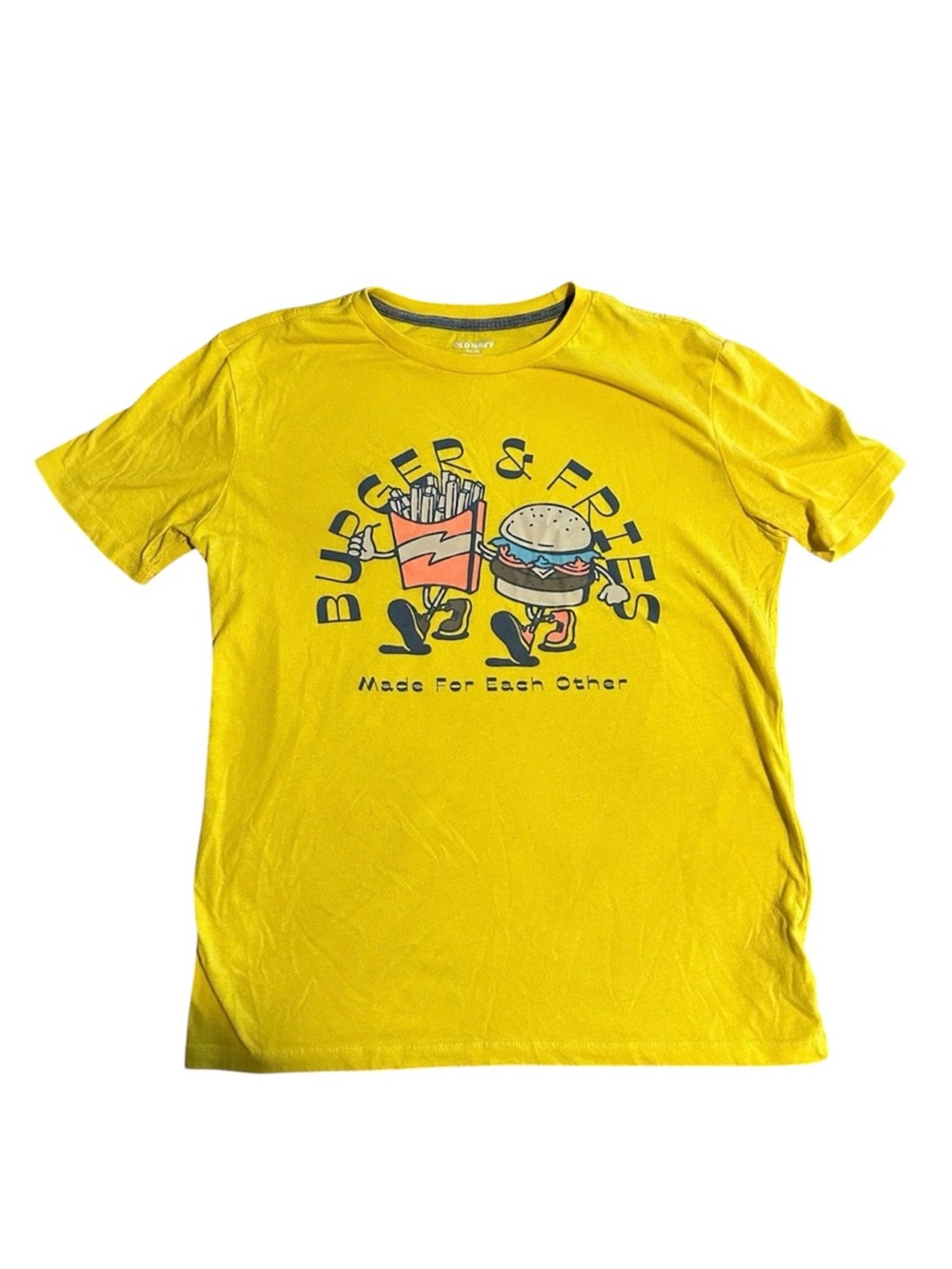 Old Navy Burger and Fries Graphic Tee